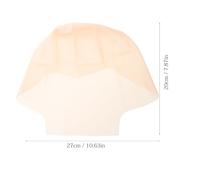 BAZEITFLOW Berretto Calvo in Lattice Elasticizzato per Cosplay e Trucco Accessorio Costume Unisex Adatto Diverse Misure Resistente e Confortevole per Feste e Carnevale