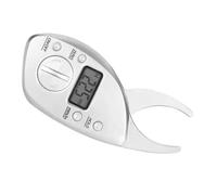 BAZEITFLOW Calibro Digitale per Grasso Corporeo Portatile, Pinze Misurazione Corpo Schermo Lcd, Strumento Preciso per Monitoraggio Fitness e Salute Personale