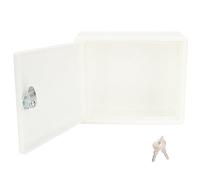BAZEITFLOW Cassette Postale da Plastica con Serratura Scatola Portalettere da Muro e Contenitore per Latte e Posta Facile da Installare e Ufficio Design e Decorativo