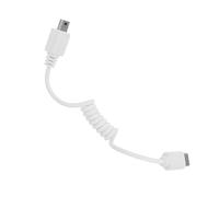 BAZEITFLOW Cavo a Molla Usb-c Allarme Antifurto Integrato, Cavo di Ricarica e Trasferimento Dati Mini USB Type C, Cordino Compatto e Flessibile per Telefoni Cellulari e Tablet in Viaggio