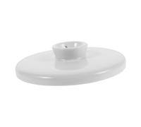 BAZEITFLOW Ceramic Stew Pot Lid Heat Resistant Porcelain Casserole Cover Spill Preventing Replacement For Home Kitchen Cooking