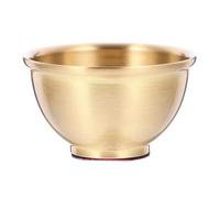 BAZEITFLOW Ciotola per Offerte in Rame Tibetana Piccola Resistente e Facile da Pulire Coppa Sacra per Acqua di Culto Buddista Portatile e Compatta per Uso Quotidiano
