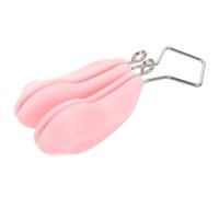 BAZEITFLOW Clip per Modellare Naso in Silicone e Acciaio Inossidabile Regolabile Rosa, Facile da Usare per Sollevare e Snellire Naso, Adatta a Uomini e Donne