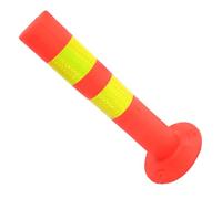 BAZEITFLOW Colonna Segnaletica Anticollisione in PU Resistente per Parcheggio Garage Barriera Stradale Delimitatore Margine Sicurezza