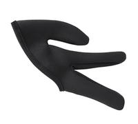 BAZEITFLOW Copertura a Tre Dita per Parrucchiere Resistente al Calore, Guanto Termico Unisex in Materiale Ecologico, Protezione per Styling Chioma Professionale, Taglia Unica per Uso Pro