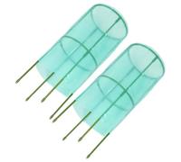 BAZEITFLOW Copertura per Piante da Giardino 2 Pezzi Protezione Invernale Antigelo per Aiuole e Ortaggi Pellicola Traspirante Riutilizzabile per Fiori Erbe Aromatiche e Frutta Protezione