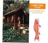 BAZEITFLOW Decorazione della delle carpe arredamento sospeso decorazione esterna a vento decorazioni per feste giapponesi stoffa