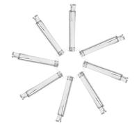 BAZEITFLOW Dossi di Rallentamento in Gomma da 8 Pezzi Bulloni di Espansione in Acciaio Inox, Supporti Antivibranti per Vialetti e Parcheggi, Dosso Stradale Resistente Assorbimento Urti