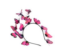 BAZEITFLOW Fascia per e Ragazze Cerchietto e Unico Accessorio Creativo per Feste e Speciali Colore Rosy