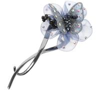 BAZEITFLOW Fermaglio per in e Resistente Barrette Antiscivolo per Donne e Ragazze Accessorio per Acconciature Metà e Raccolte Decorazione e