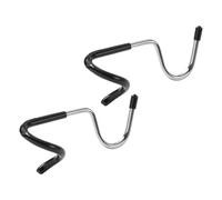 BAZEITFLOW Ganci in Acciaio per Lampade da Campeggio 2 Pezzi Ganci Versatili Antiscivolo Guaina in Gomma Accessori Leggeri Portatili per Pali e Rami per Campeggio Escursioni e Viaggi