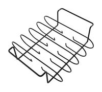 BAZEITFLOW Graticola Barbecue Portatile per Carne e Accessorio da Picnic per Grigliate all Facile da e Resistente con Rivestimento Antiaderente e Lavorazione