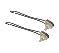 BAZEITFLOW Interruttore a Manopola Rotante 360° Per Lampada Da Scrivania Interruttore a Manopola Per Luce Set Da 2 Pezzi Facile Installazione e Regolazione Illuminazione