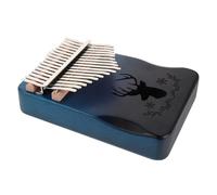 BAZEITFLOW Kalimba Tasti in Legno Portatile Piano Dita Strumento Musicale per Principianti e Professionisti Mini Thumb Piano per Meditazione e Creatività in Movimento