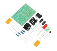 BAZEITFLOW Kit Elettronica Diy Ne555 Multivibratore Astabile Per Formazione Saldatura, Progetto Timer 555 Doppio Lampeggiatore Led, Scheda Circuito Pratico Da 3 Pezzi Per Studenti e Appassionati