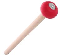 BAZEITFLOW Mazzetta per Percussioni Manico in Legno e Punta in Gomma, Design Tradizionale Cinese, Compatta e Leggera, per Strumenti a Percussione e Batteria