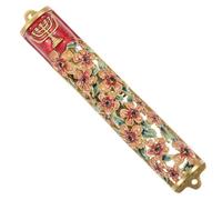 BAZEITFLOW Mezuzah Copertura in Metallo Resistente con Pergamena Sacra Decorazione Ebraica per Porta d Ingresso Simbolo di Fede e Protezione per Casa e Ufficio Addobbo Murale per Hanukkah