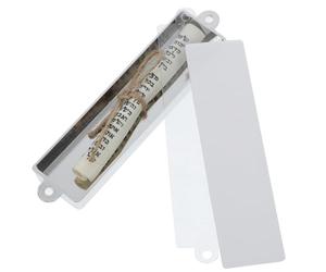 BAZEITFLOW Mezuzah Simboli Religiosi e Pergamena Rotolo della Torah in Lega di Zinco, 94x20mm, Arredo Ebraico per Porta D’Ingresso e Spazi Sacri, Decorazione Casa, Ufficio e Locali Pubblici,