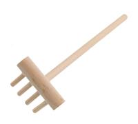 BAZEITFLOW Mini Rastrello in Bambù per Giardino Zen Strumento per Livellare Sabbia Decorazione Fatta a Mano da Tavolo per Creazioni Miniature e Attrezzo Creativo per Giardinaggio