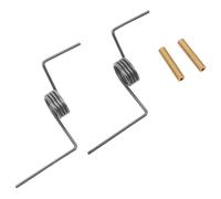 BAZEITFLOW Molla Torsione Porta Frigorifero French Door Filo Od con Tubo Rame Molla Compressione Ricambio Versatile per Riparazioni Frigorifero e Porte Interne