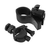 BAZEITFLOW Morsetto Porta Microfono in Metallo Regolabile 35-65 Mm con Clip a Molla Grande, Supporto per Microfono da Tavolo 10-25 Mm per Streaming Live, Podcasting e Registrazione