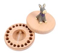 BAZEITFLOW Organizzatore Per Denti Da Latte Custodia Per Denti Da Latte Portaoggetti Per Shower Contenitore Per Neonati Contenitore Per La Dei Tooth Saver Boy Memories