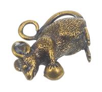 BAZEITFLOW Ottone Forma di Pendente Leggero in Rame per Gioielli da Te Decorazione per Borse Chiavi e Zaini di Longevità e Benessere