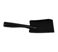 BAZEITFLOW Paletta per Cenere in Acciaio al Manganese Resistente Pala Rompighiaccio Portatile Impugnatura Ergonomica Utensile Versatile per Giardinaggio Spiaggia e Rimozione Neve