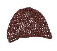 BAZEITFLOW Pazza Acpegliamento Mesh Capella Snood Snood Morso Rayon Cruchet Accounnet Neatnetti Donna Anconto Mesh Anconto In Maglie Pacchi Lungo Copertura Lungo Cappelli Netta Snood