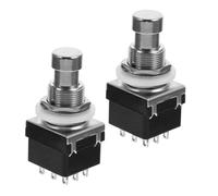 BAZEITFLOW Pedale Commutatore per Effetti Chitarra 2 Pezzi, Interruttore a Pedale Compatibile per Pedali Effetti Multi-, Accessorio per Performance e Esercizi a Casa