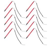 BAZEITFLOW Penna Stilo per Touchscreen Resistiva 10 Pezzi con Corda Anti-Smarrimento Punta Rigida per Scrittura e Disegno Preciso Compatibile con Tablet Smartphone e Dispositivi Touch