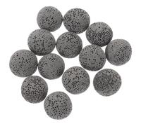 BAZEITFLOW Pietre Vulcaniche Profumate per Aromaterapia, Sacchetto da 20 Pietre di Pietra Decorativa Lavica da 16mm, Diffusore Naturale per Casa, Ufficio e Vaso di Fiori, Purificatore D’aria