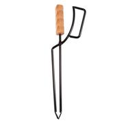 BAZEITFLOW Pinze per Carbonella e da Barbecue con Manico Isolante Utensile Outdoor per Picnic e Bbq Strumento Professionale per Spostare Tronchi e Carboni in Sicurezza