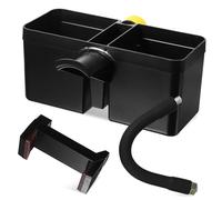 BAZEITFLOW Porta Bicchiere e Supporto Telefono per Microfono Multifunzionale con Morsetto Stabile per Musica Registrazioni e Uso in Studio Design Compatto e Leggero