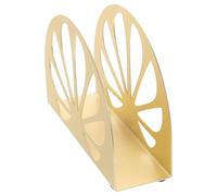 BAZEITFLOW Porta Tovaglioli Dorato da Tavolo Supporto Pesante, Distributore di Fazzoletti Decorativi Multifunzione per Casa, Ristorante, Hotel e Banchetti, Organizer per Tovaglioli e Appunti