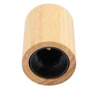 BAZEITFLOW Portalampada in Legno E27 per Lampadine Attacco a Vite, Adattatore per Lampadari e Prese, Porta Luci Sospese per Uso in Soggiorno, Camera da Letto e Ristoranti Colore Casuale