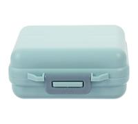 BAZEITFLOW Portapillole Settimanale da Viaggio in Plastica con Scomparti Custodia Ermetica Anti-perdita Organizer Compatto per Medicinali Adatta Borsa Zaino e Tasca Realizzata in Materiale