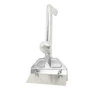 BAZEITFLOW Raschietto in Inossidabile per Barbecue Spatola Professionale per Griglie e Piastra Lunghezza 30 Cm Facile Pulizia