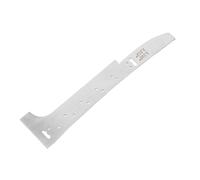 BAZEITFLOW Righello di Misurazione Ponte Chitarra in Metallo Argento Strumento di Precisione per Liutai Righello Compatto e Portatile per Ponte e Forma Utile per Violino e Chitarra