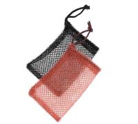 BAZEITFLOW Sacchetti per Saponetta in Nylon 2 Pezzi, per Schiuma e Rimozione Impurità, Sacchetto Porta Solido per Viso e Indumenti