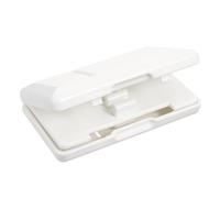 BAZEITFLOW Scatola Porta Ance Bianco per Oboe 6 Scomparti in Plastica Portatile e Protettiva Contro L’umidità, Design Professionale e Linee Semplici per Musicisti