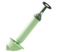 BAZEITFLOW Sedile del Water Bagno Stantuffo WC Manuale Pesante Stantuffo WC Ad Alta Pressione Calcare Sbloccare Il WC Potente Sbloccante WC Clog WC Intasato WC Zoccolo Pompa Light Green PVC