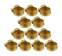 BAZEITFLOW Set 12 Barattoli Latta Sigillati 8oz per tè, Caramelle e Gioielli, Contenitori Multiuso per Conservazione Sicura, Colori Vivaci, per Cucina e Regalo