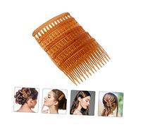 BAZEITFLOW Set 15 Pettini Laterali Per Chioma in Plastica Ondulati Leggeri e Resistenti Accessori Chioma Per Fissare Diademi e Ornamenti Per Tutti i Tipi e Progetti Fai Da Te