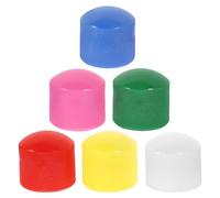 BAZEITFLOW Set 6 Pezzi Pomelli del Volume per Chitarra Elettrica con Chiave, Controllo Volume Facile da Installare in Plastico e Metallo, Accessori per Strumenti a Corda, Regalo