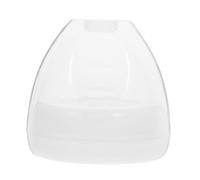 BAZEITFLOW Set di Tappi per Biberon in Pp Bianco, Facile da Pulire e Chiusura Sicura, Adatti a Biberon a Bocca Larga da 5 Cm, per Alimentazione On The Go