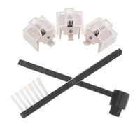 BAZEITFLOW Set Puntine per Giradischi Tlp60 con Stilo di Ricambio Ellittico e Spazzole per Pulizia Stilo e Vinili - Accessori per Manutenzione Giradischi, Kit Professionale per Audio Vinile