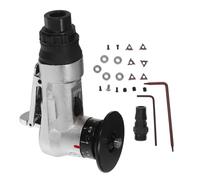 BAZEITFLOW Smussatrice Pneumatica Portatile per Metalli Utensile Mini per Sbavatura e Smussatura Acciaio Inox e Alluminio Macchina Aria per Rifilatura e Preparazione Bordi Industriale