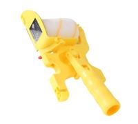 BAZEITFLOW Spazzola a Rullo Per Pittura Bordo, Strumento Per Dipingere Pareti Pennello Laterale Sostituibile, Pratica Spazzola a Giallo Per Rifinitura Domestica e Professionale