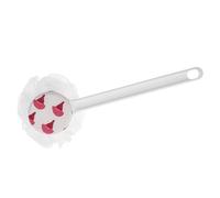 BAZEITFLOW Spazzola da Doccia Doppia Faccia in Silicone Manico lungo Ergonomico, Esfoliante e Massaggiante, per Corpo la Pulizia della Schiena, in Materiale Pp Resistente